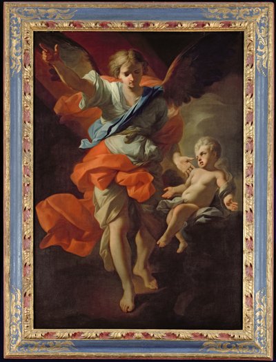 Ange gardien, c.1685-94 - Andrea Pozzo